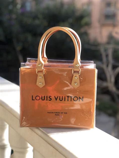 plastic cover for lv paper bag